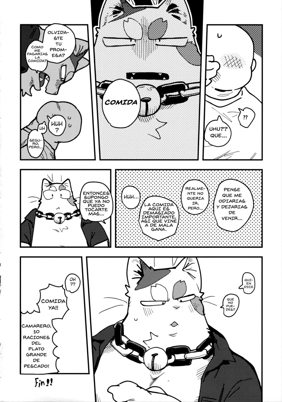 (Kansai Kemoket 9) [Rubber Cup Boys (INAX)] Do people who say how "Food is Delicious" a lot really have sensitive nipples?! [Spanish] - Page 22