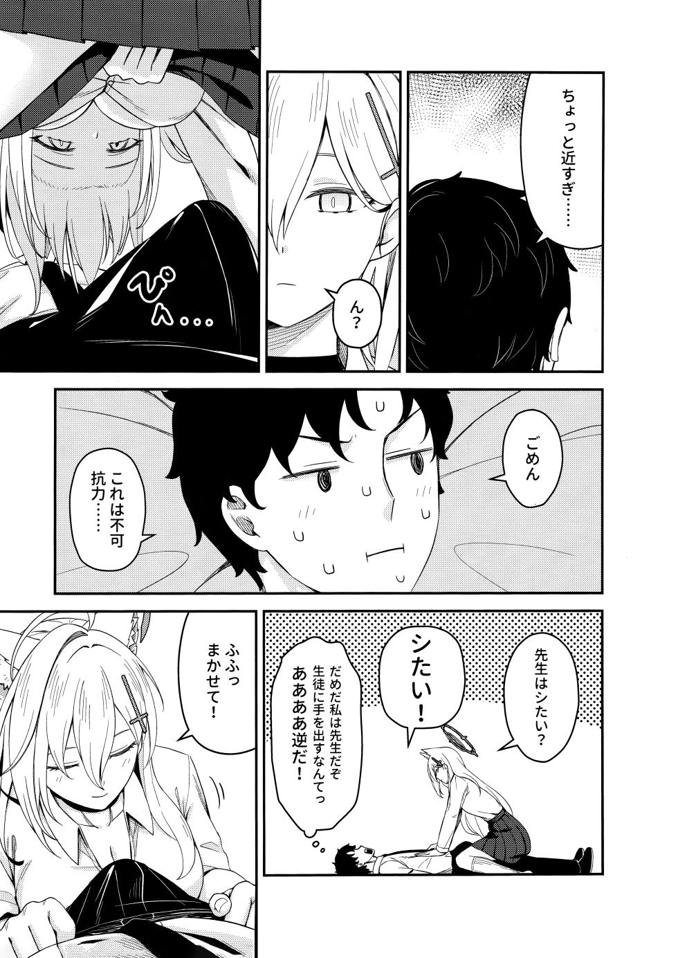 (C106) [Neko no Su (Neko Kuni Ou) Kawarazu ni Ite Kureta mono-tachi (Blue Archive) - Page 13