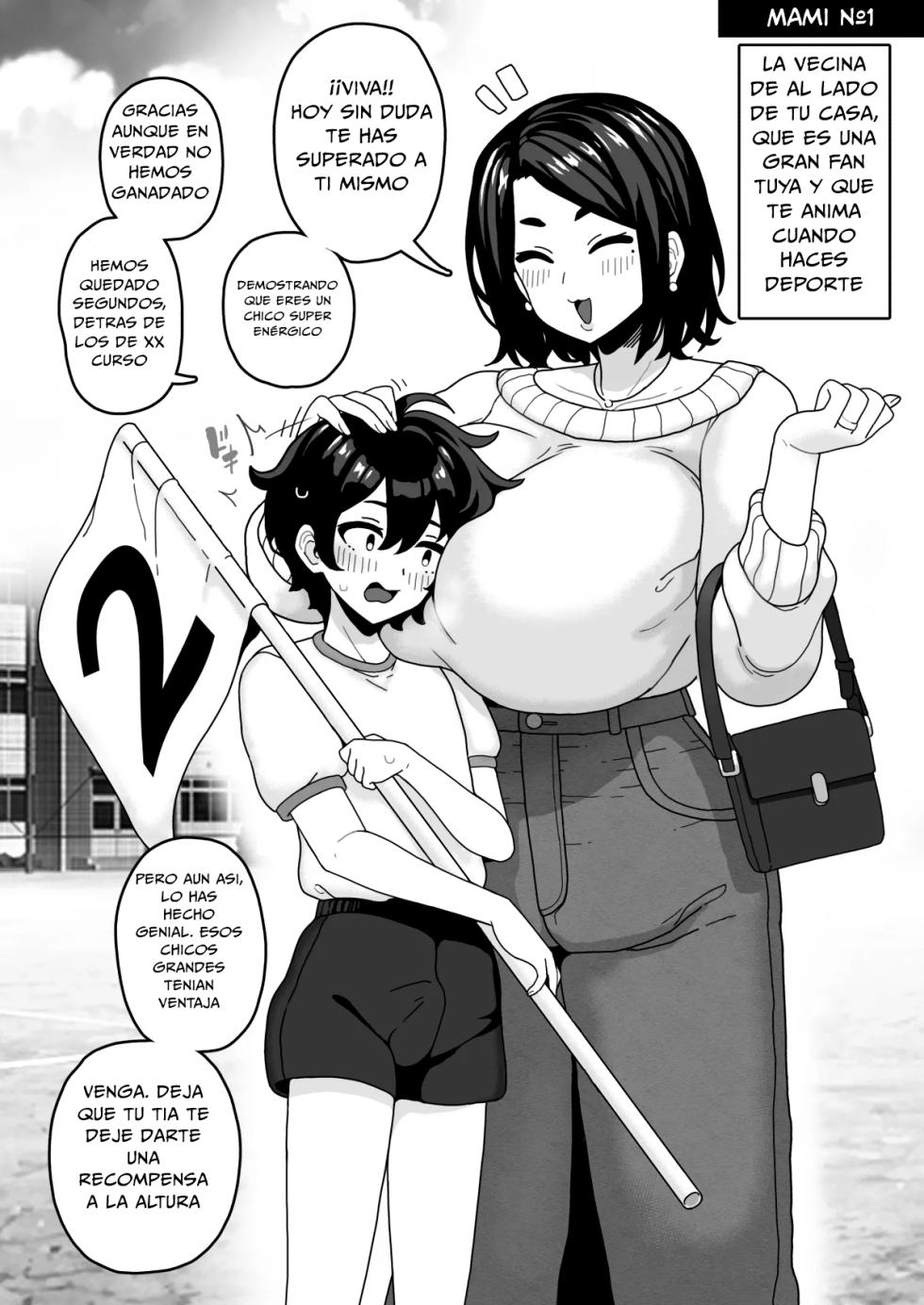 [Sasanoha Toro] Okaa-san Sedai no Toshiue Mama-san to Nama H Shite Haramasechau Hon 2 [Spanish] [Digital] - Page 3