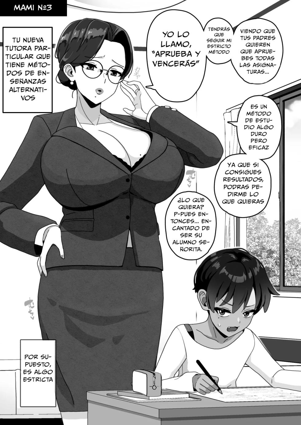 [Sasanoha Toro] Okaa-san Sedai no Toshiue Mama-san to Nama H Shite Haramasechau Hon 2 [Spanish] [Digital] - Page 13