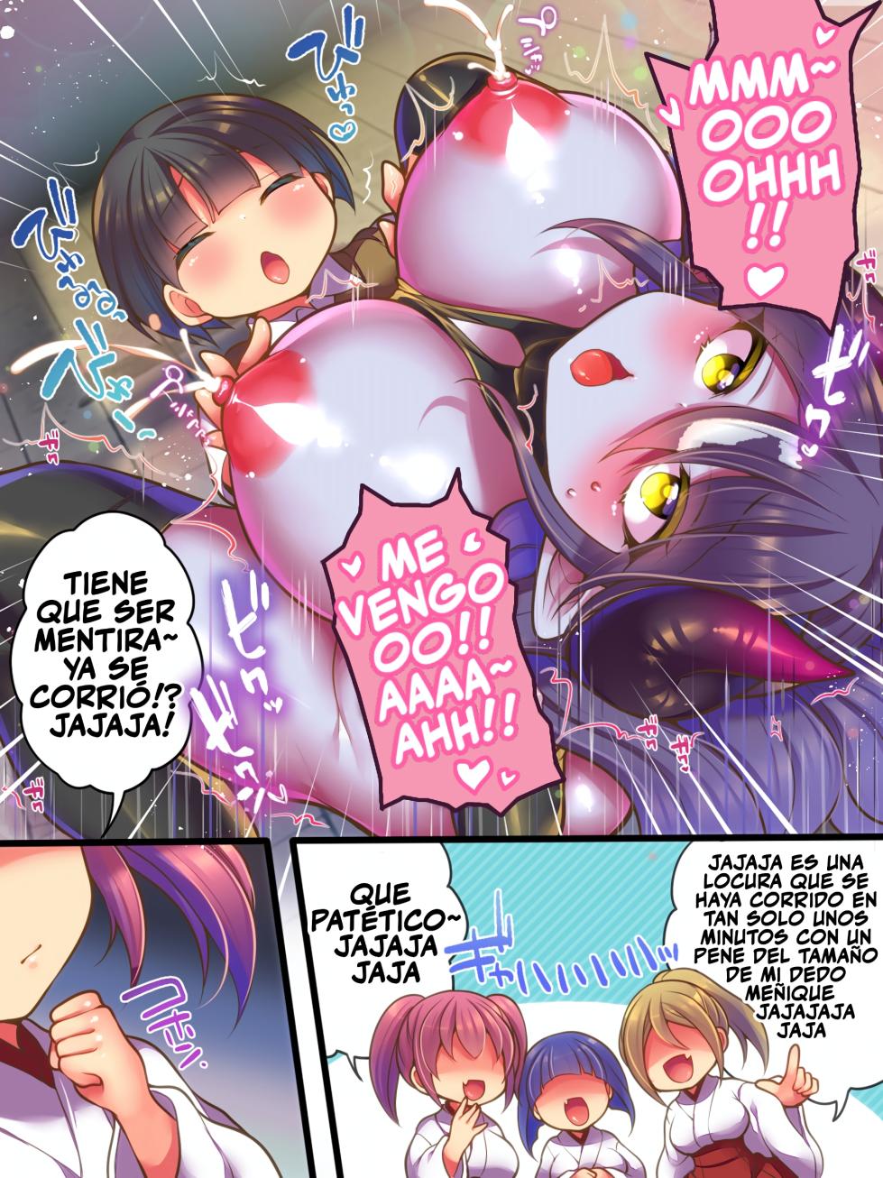 [Amuai Okashi Seisakusho (Reitou Mikan)] TS Succubus Taimashi VS Mesugaki Taimashi ~TS Succubus Taimashi Haiboku! Kutsujoku no Haiboku Les Rape~ [Spanish] [TF SCANS] - Page 31