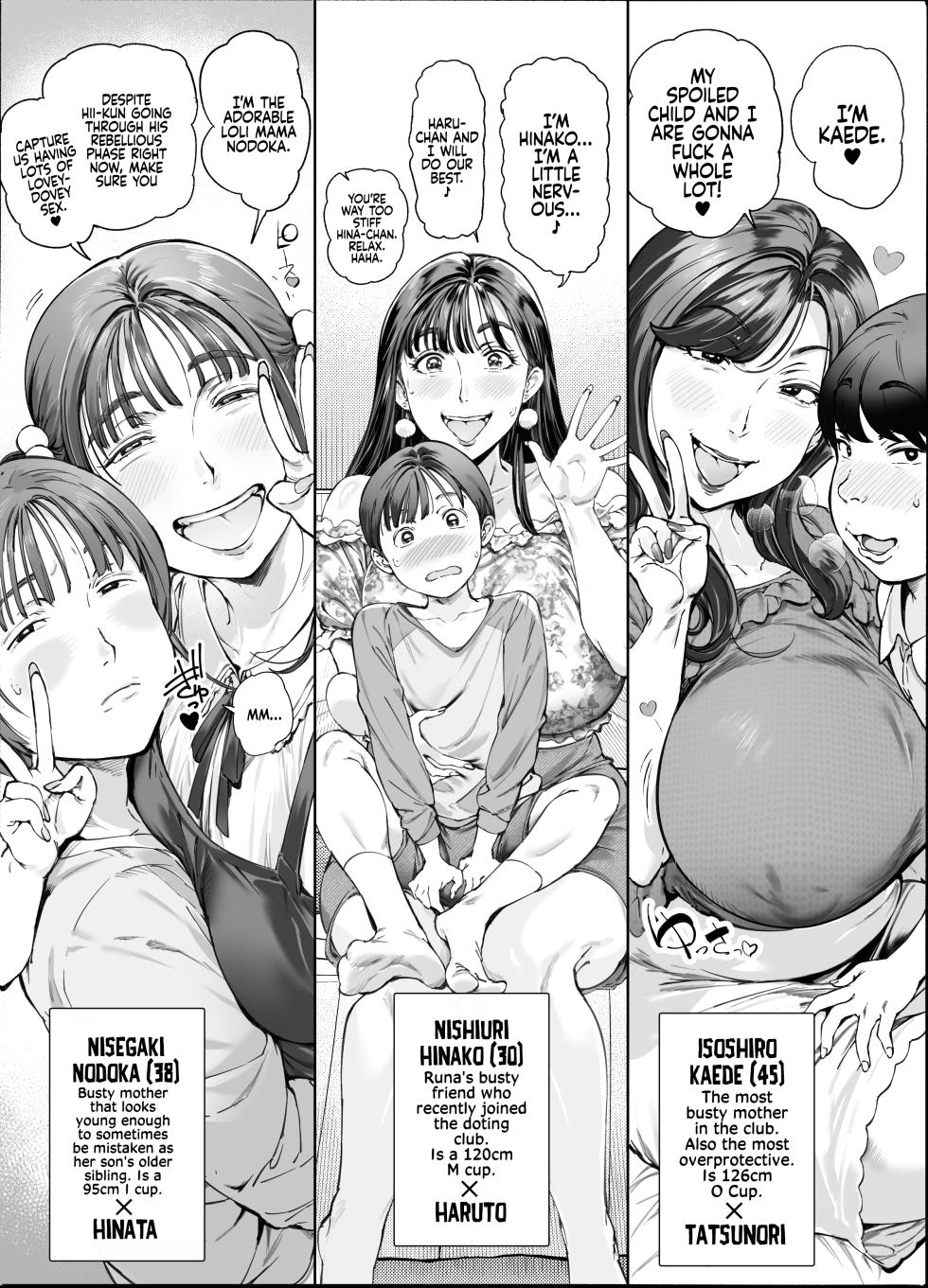 [Vadass (Oltlo)] Dekiai Kansatsu Nikki 2 Mama Tomo Mi~nna de Hamedori Daiundoukai! | A Doting Mother’s Observation Diary 2: Mommy's Friend's Sports Festival Sex Tape [English] [Coffedrug] - Page 13
