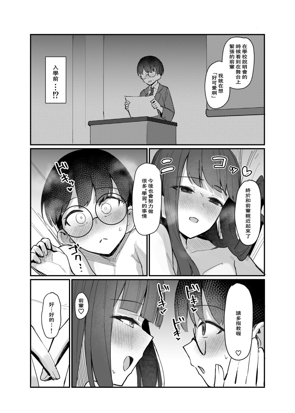 [Nijyouhan (ijou)] Kouhai JK ni Semararete Amaama Semerare Nagasare Ecchi suru Hanashi [Chinese] [鄰居toby去碼与汉化] [Decensored] [Digital] - Page 33