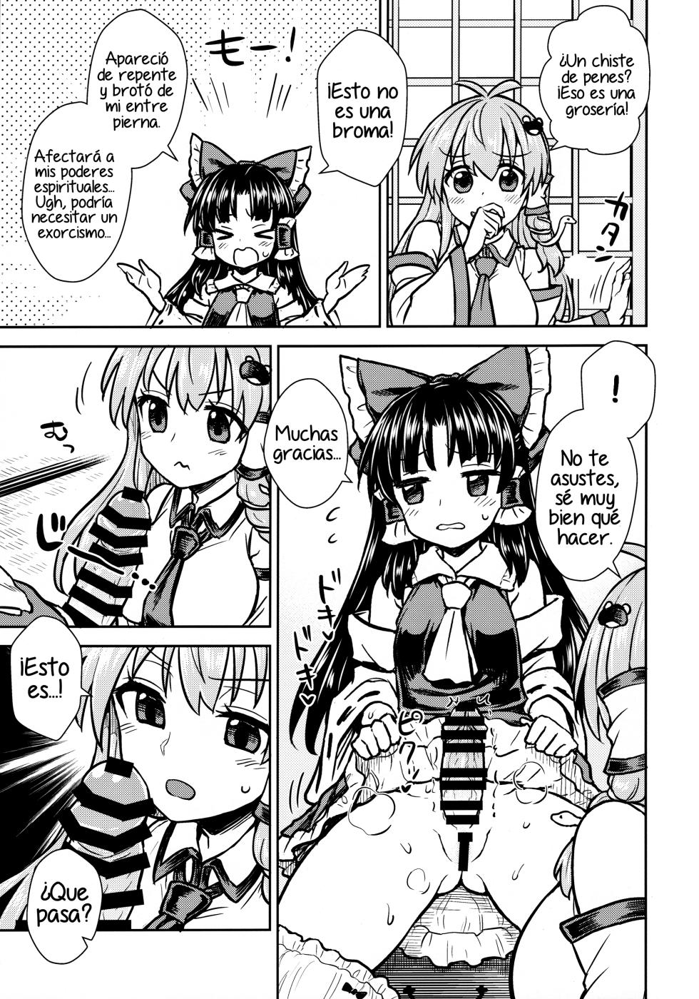 (C95) [110-GROOVE (Itou Yuuji)] Sanae-san no Oharai Daisakusen (Touhou Project) [Spanish] [Shanghai_Project] - Page 4
