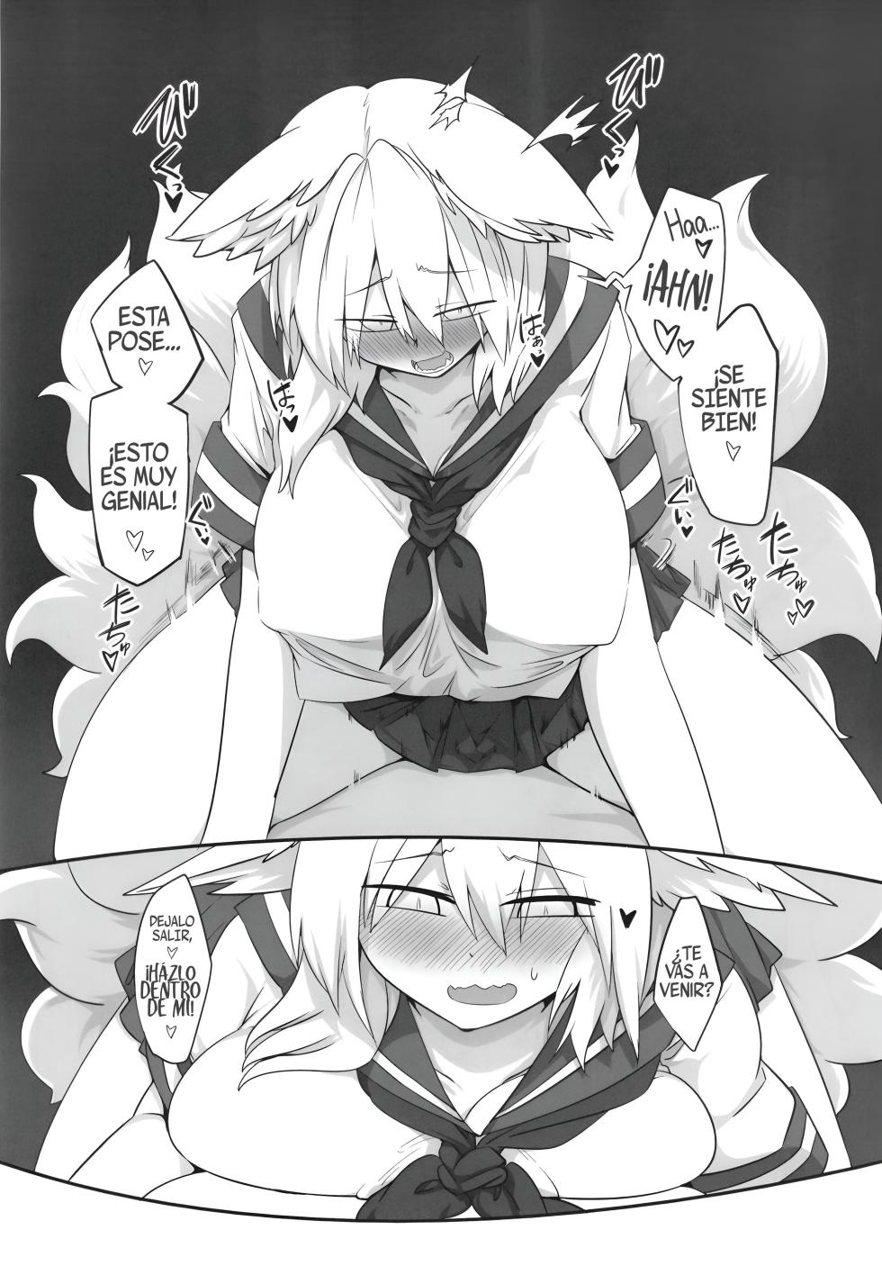 (Shuuki Reitaisai 5) [RTD (Mizuga)] Ran-sama ni Kite Moratte Suru Hon A Book About Dressing up Ran-sama (Touhou Project) [Spanish] [Shanghai Project] - Page 14