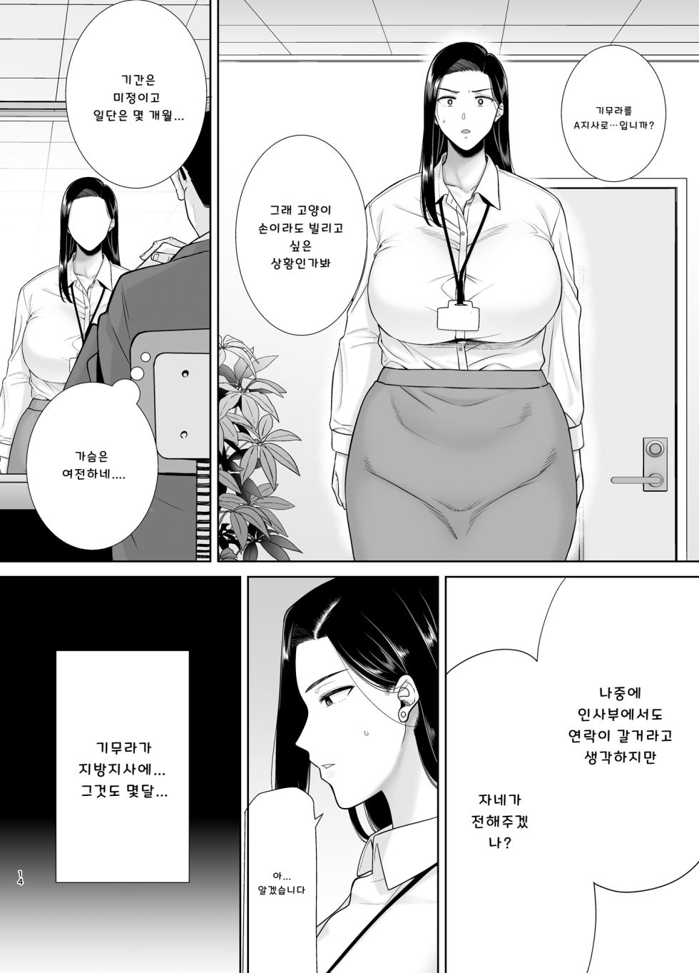 [DOLL PLAY (Kurosu Gatari)] Pawahara Onna Joushi to Shachiku-kun 3 [Korean] [Digital] - Page 13