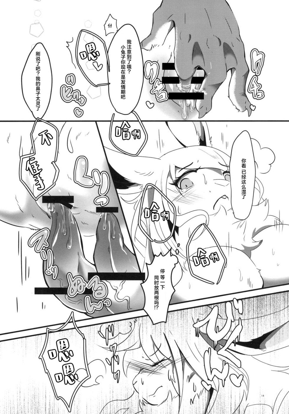 [Kyou no Keiro (Pukkunn)] Usasame  | 兔与鲨鱼 [Chinese] [莉赛特汉化组] - Page 14