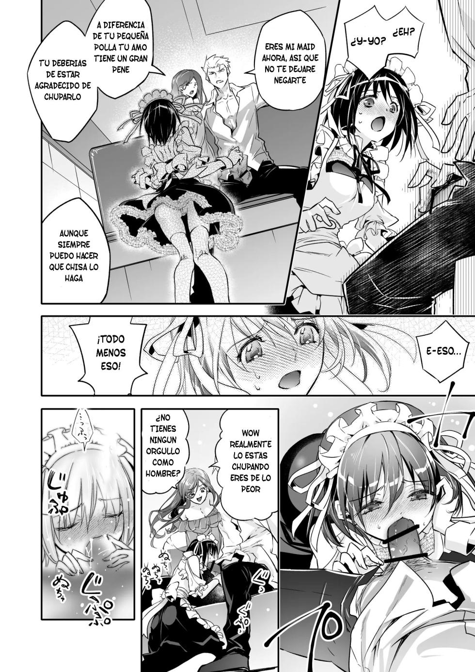 [Chijoku An (Cardinal)] Mesu Ochi no Kashaku ~Tsuma o Netotta Otoko no Seitenka Maid ni Sareta Seinen~ [Spanish] [TF Scans] - Page 15