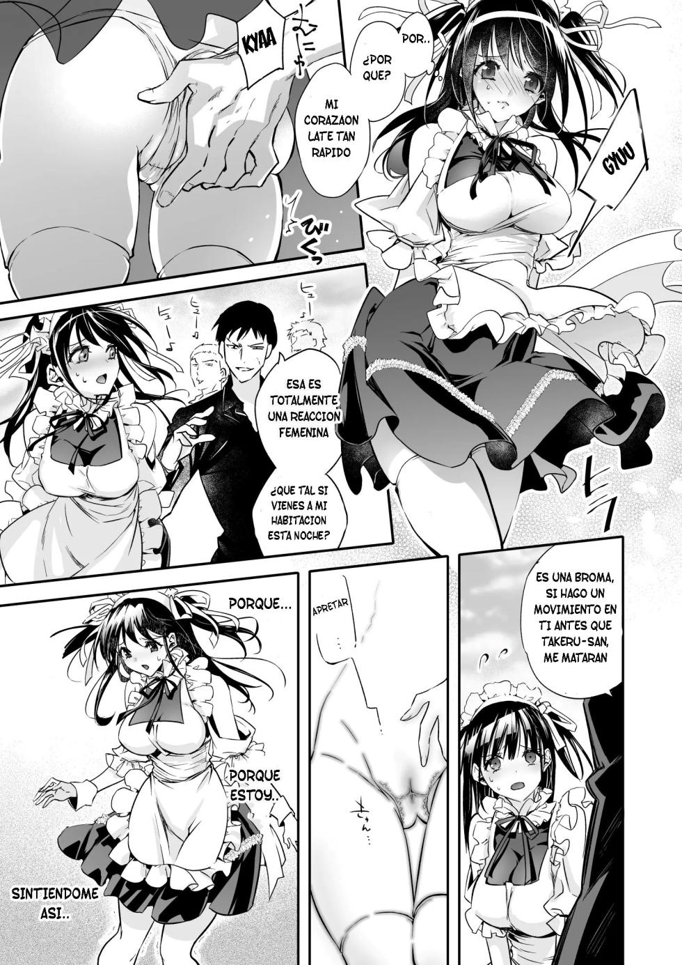 [Chijoku An (Cardinal)] Mesu Ochi no Kashaku ~Tsuma o Netotta Otoko no Seitenka Maid ni Sareta Seinen~ [Spanish] [TF Scans] - Page 18