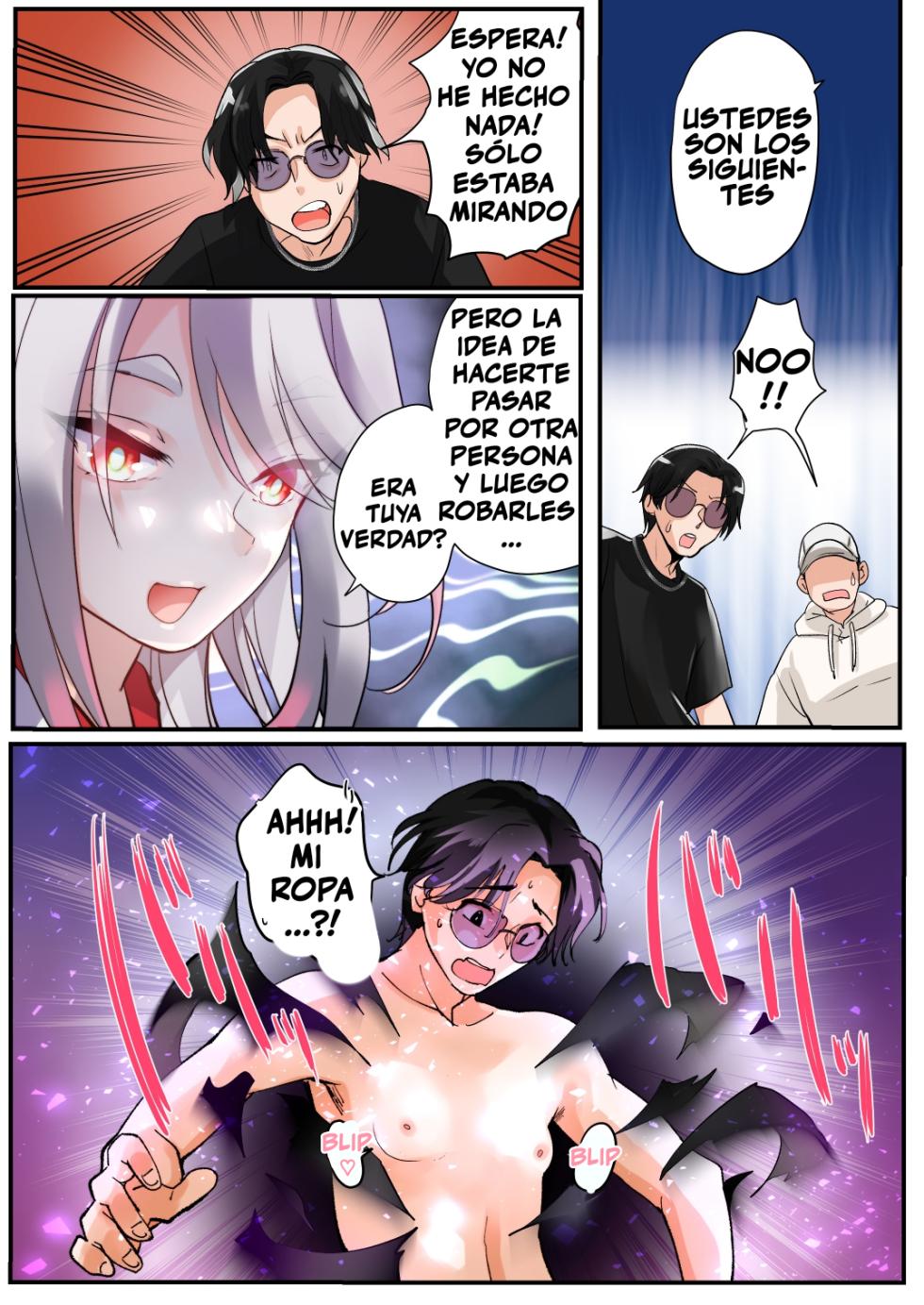 [Amuai Okashi Seisakusho (Kaiware Daikon, Tsukumaru)] Mukui wa TS Shinbatsu! Furyou Shounen-tachi no Matsuro [Spanish] [TF Scans] - Page 12