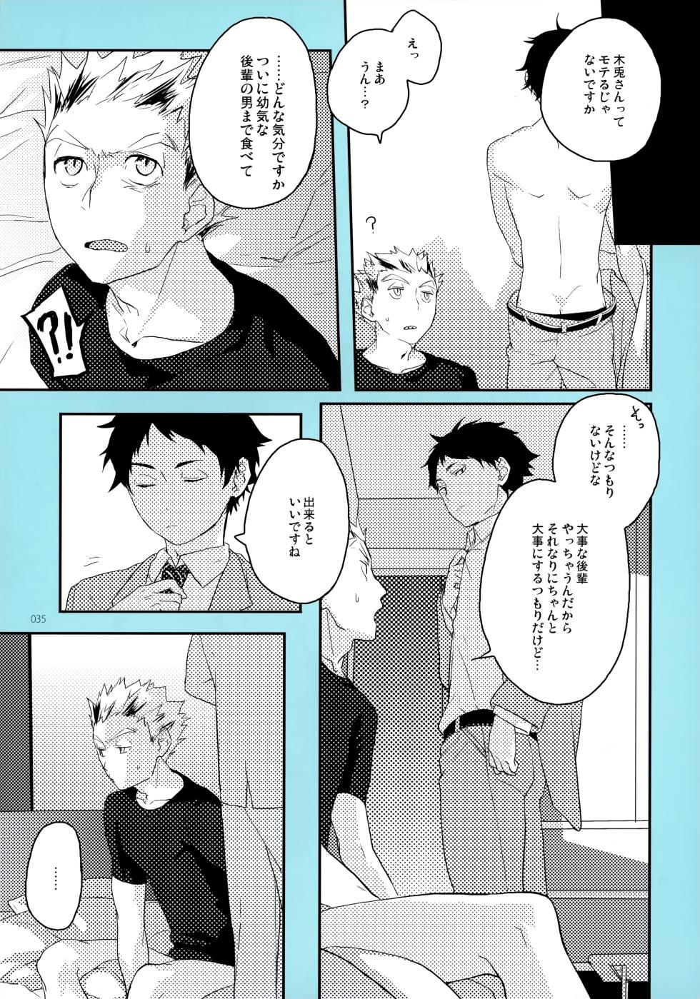 (RTS!!5) [AMEINIAS (Asami Kei)] Onegai (Haikyuu!!) - Page 34
