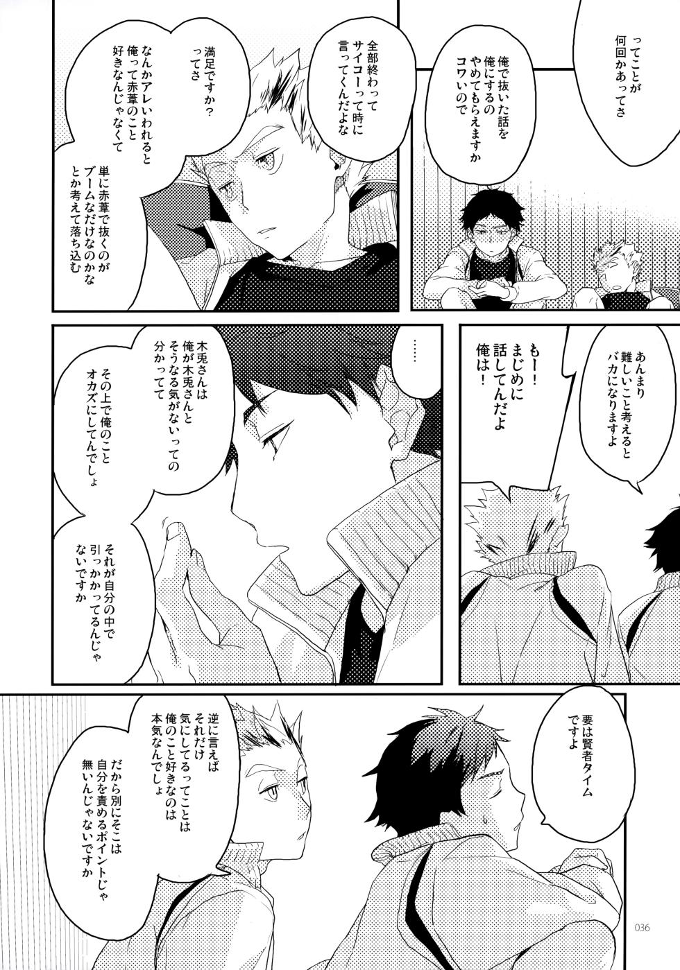 (RTS!!5) [AMEINIAS (Asami Kei)] Onegai (Haikyuu!!) - Page 35