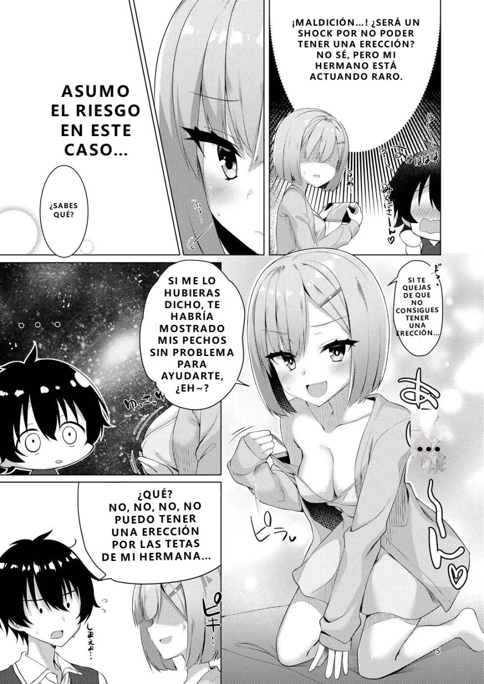 [casis-kabosu (Aria.)] Imouto Emotion (Tenshi Souzou RE-BOOT!) [Spanish] [Digital] - Page 4