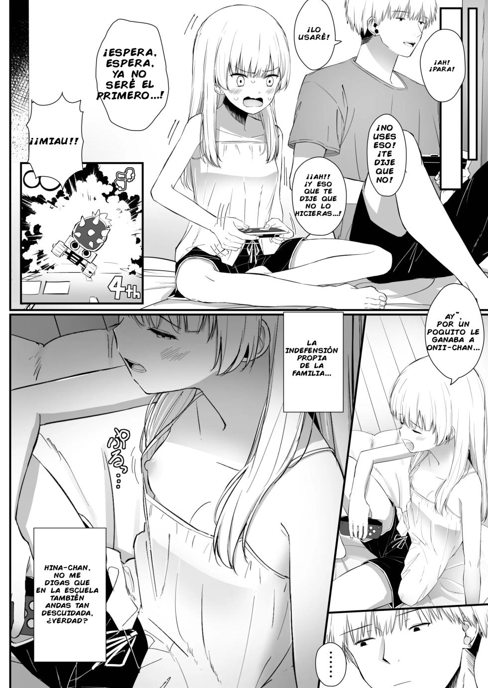 [Sakaetenai desu. (Sakae)] Chotto Namaiki dakedo Oniichan no Koto ga Daisuki na Imouto to Noukou Amaama Ecchi [Spanish] [Digital] - Page 5