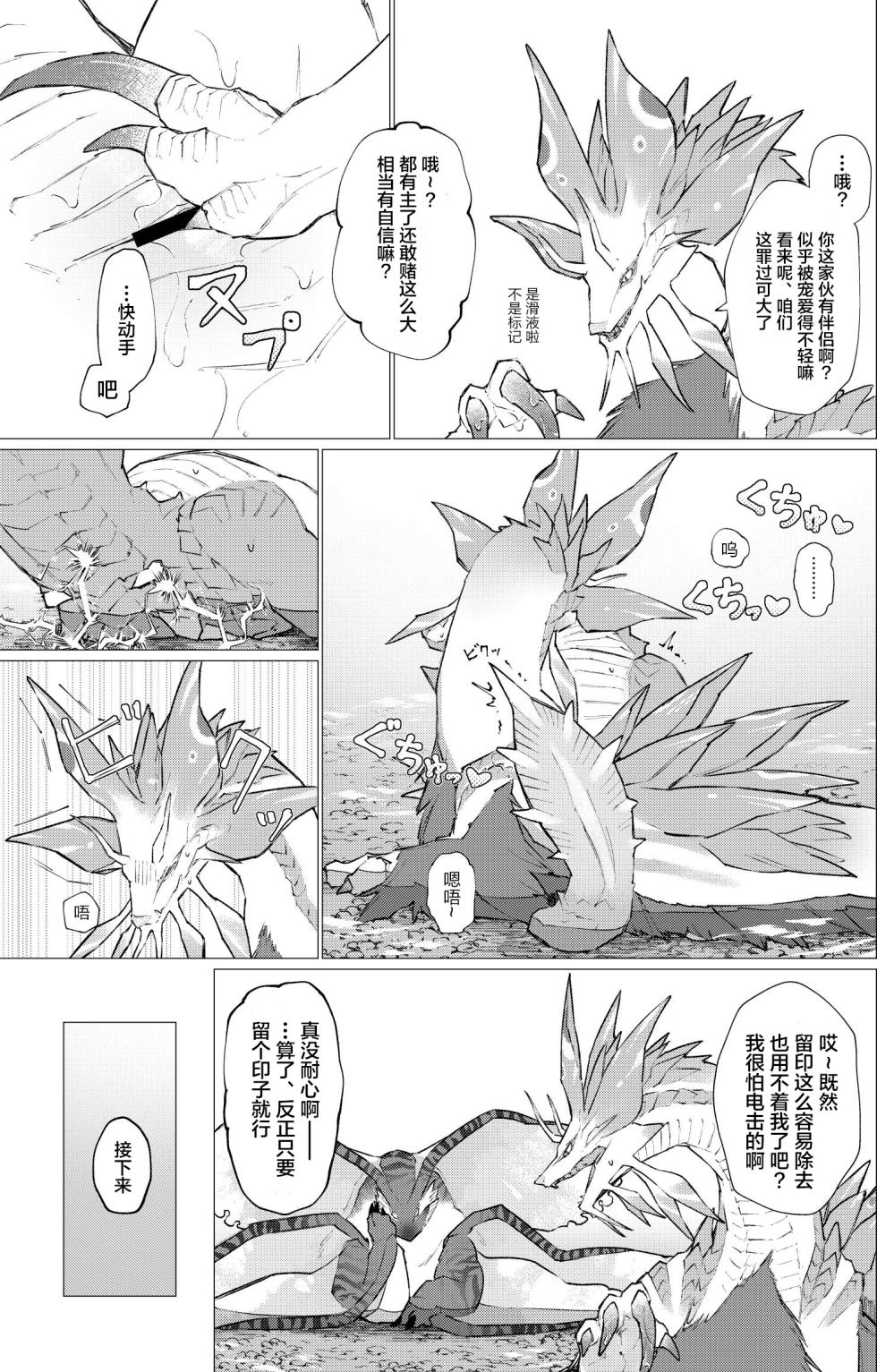 [Furufuru Aigodantai (taneimo)] Subete ragiakurusu no Sei | 全是海龙的错 (Monster Hunter) [Chinese] [琉汐&本共同汉化] [Digital] - Page 10