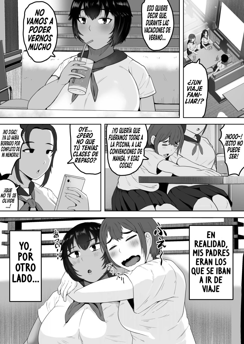 [NF-Freak (Si-man)] Minami-chan wa Ketsuana Nikubenki｜Minami-Chan Es El Baño De Carne De Su Amo [Spanish] [El naranjas = Mr.Naranjas] - Page 34