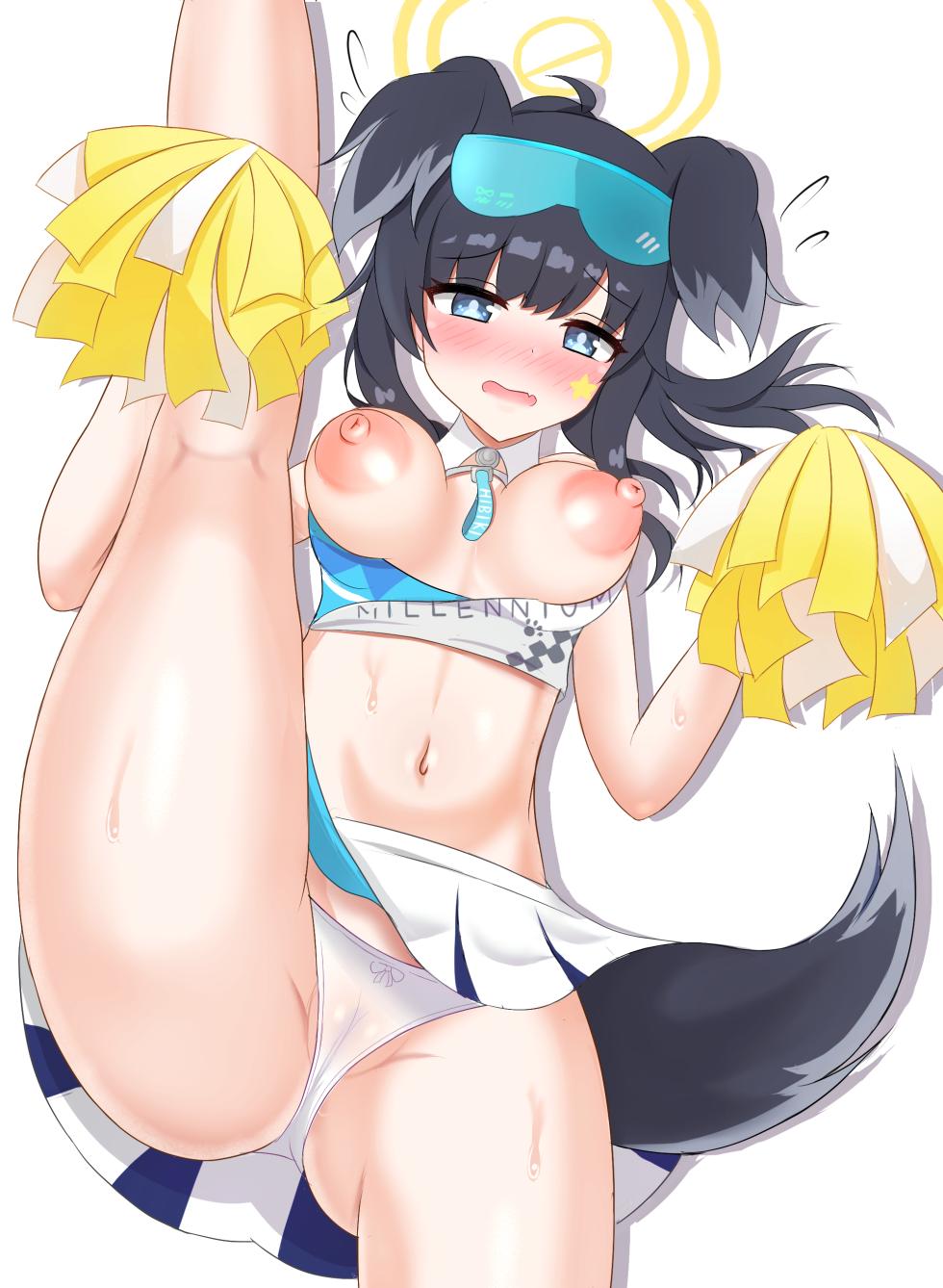 [水嶋イロハス] チアヒビキ (ブルーアーカイブ) - Page 1