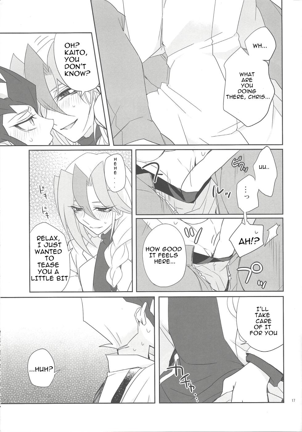 (Sennen Battle Phase 6) [Seimaidokoro (ina)] Yokubou no Sandan (Yu-Gi-Oh! ZEXAL) [English] - Page 16