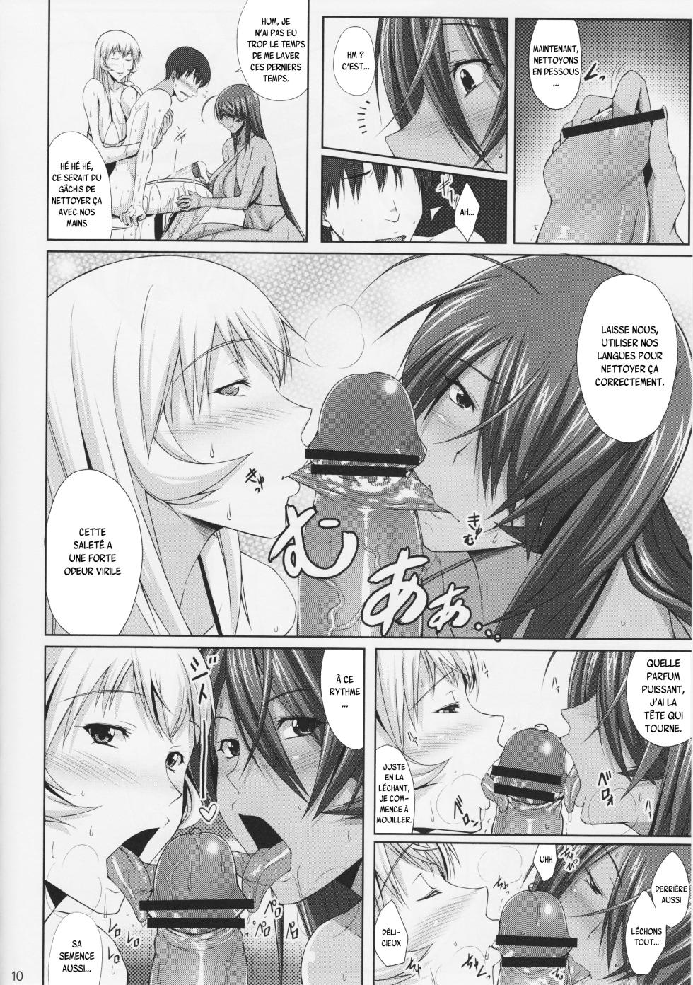(C84) [Kikuya (Kimura Naoki)] H na Omise no Toku A Kyuu Toushi 2 Rinsha (Ikkitousen) [French] {SAXtrad} - Page 9