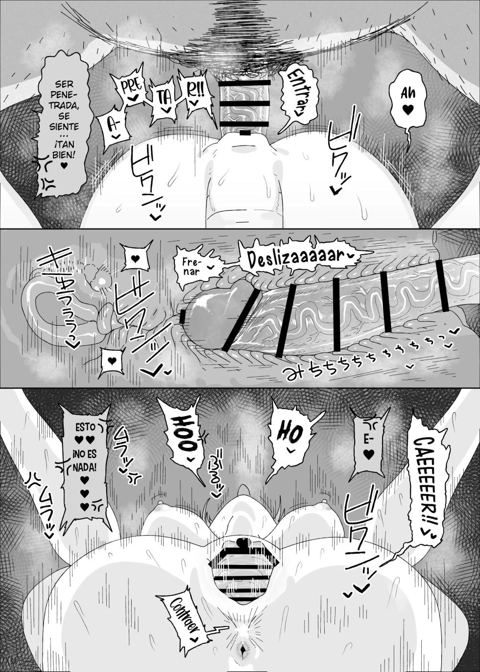 [Ame Ramune (Amecha)] Arimura Mao vs Saimin Ojisan｜Mao Arimura vs Señor Hipnotista (Gakuen IDOLM@STER) [Español] [KnightsMighty] [Digital] - Page 10