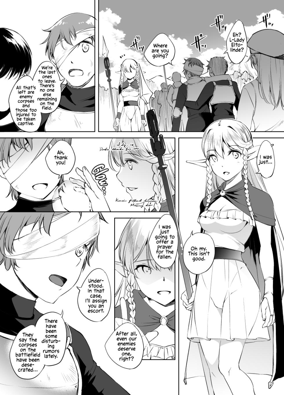[Kawamura Tsukasa] Lady Eltolinde (Unicorn Overlord) [English] - Page 1