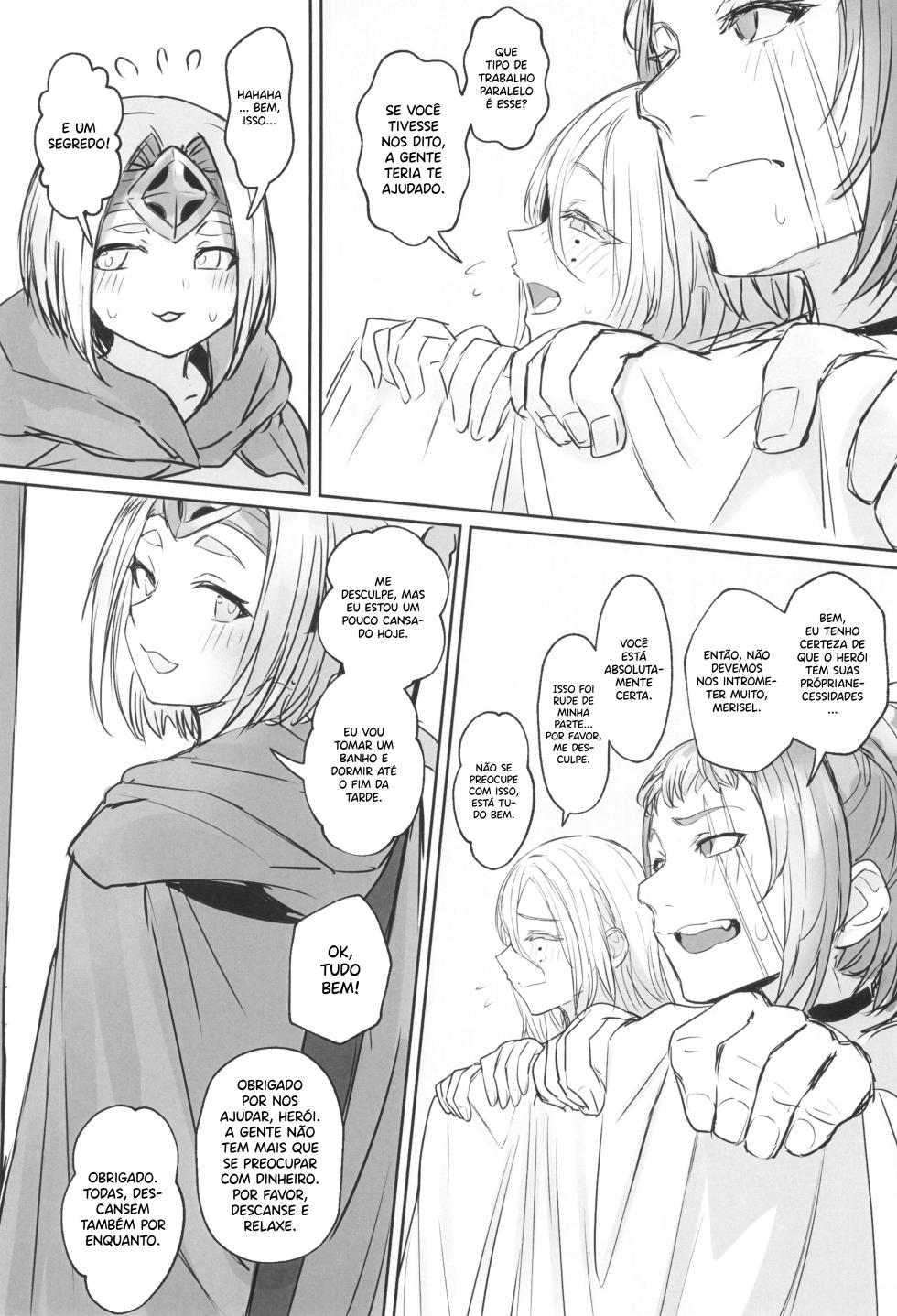 (SC2025 Summer) [Kuromogu Teikoku (Kurumogu)] Otokonoko Yuusha no Himitsu no Fukujou | O trabalho paralelo do herói [Portuguese-BR] - Page 21