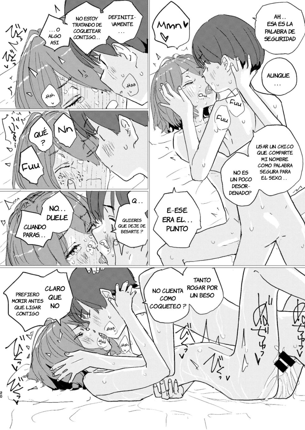 [Yukai Mangasha (punk)] Houkago Make-ine Zukan Vol. 1 Komari Chika｜Libro de Makeine Después de Clases, Vol. 1׃ Komari Chika (Make Heroine ga Oosugiru!) [Spanish] [JFairy Traslate] [Digital] - Page 17