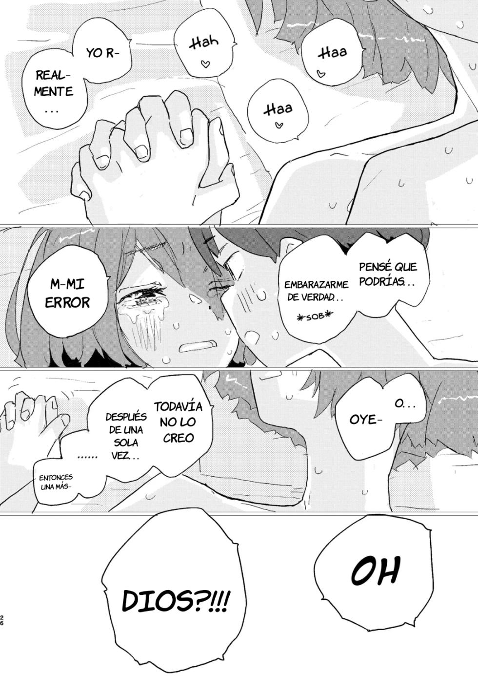 [Yukai Mangasha (punk)] Houkago Make-ine Zukan Vol. 1 Komari Chika｜Libro de Makeine Después de Clases, Vol. 1׃ Komari Chika (Make Heroine ga Oosugiru!) [Spanish] [JFairy Traslate] [Digital] - Page 23
