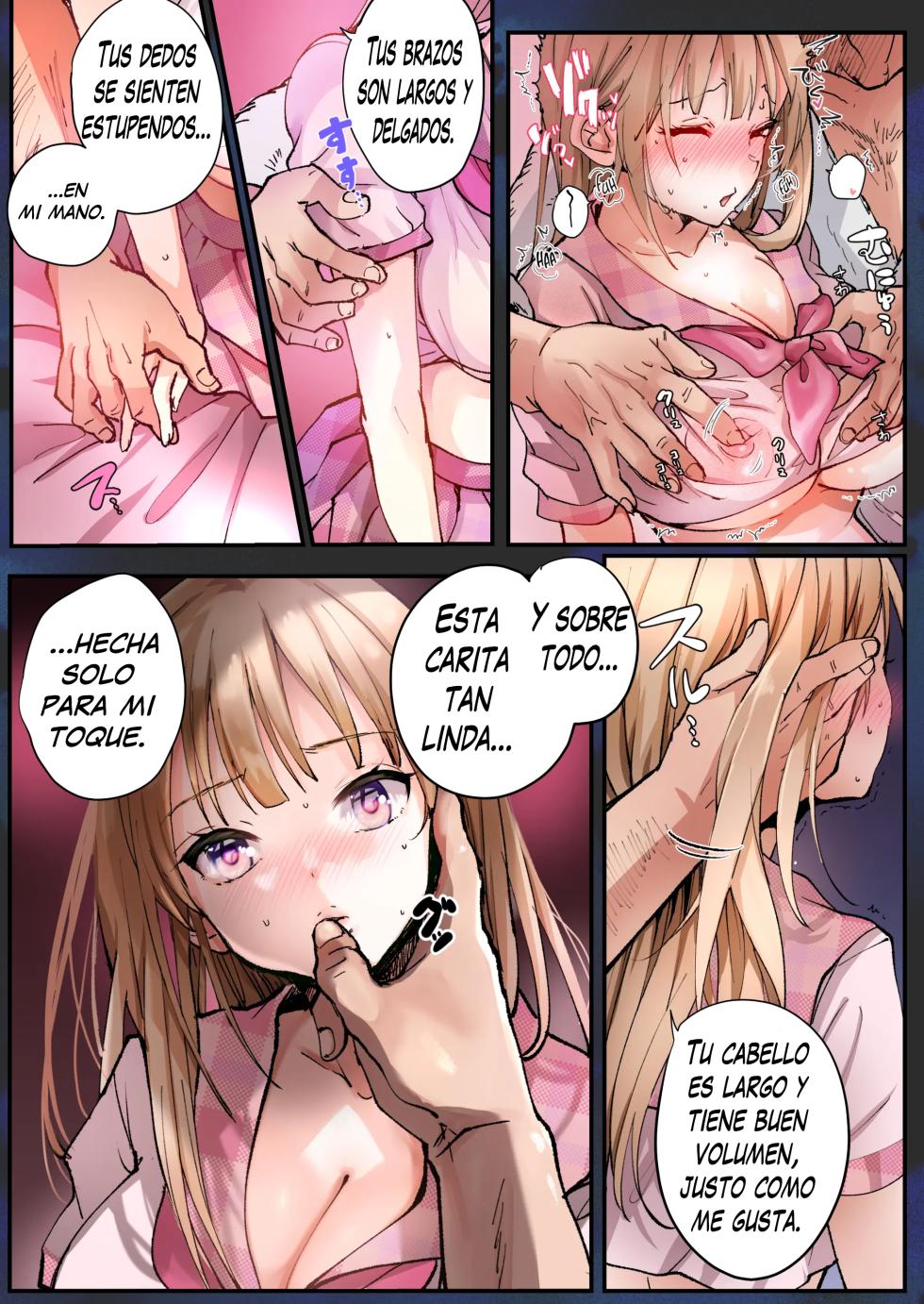 [Amuai Okashi Seisakusho (Tsukumaru)] TS Shite Papa no Ecchi na Musume ni naru Beit Soshite Musume Ochi suru made ga Set [Spanish] [TF SCANS] - Page 7