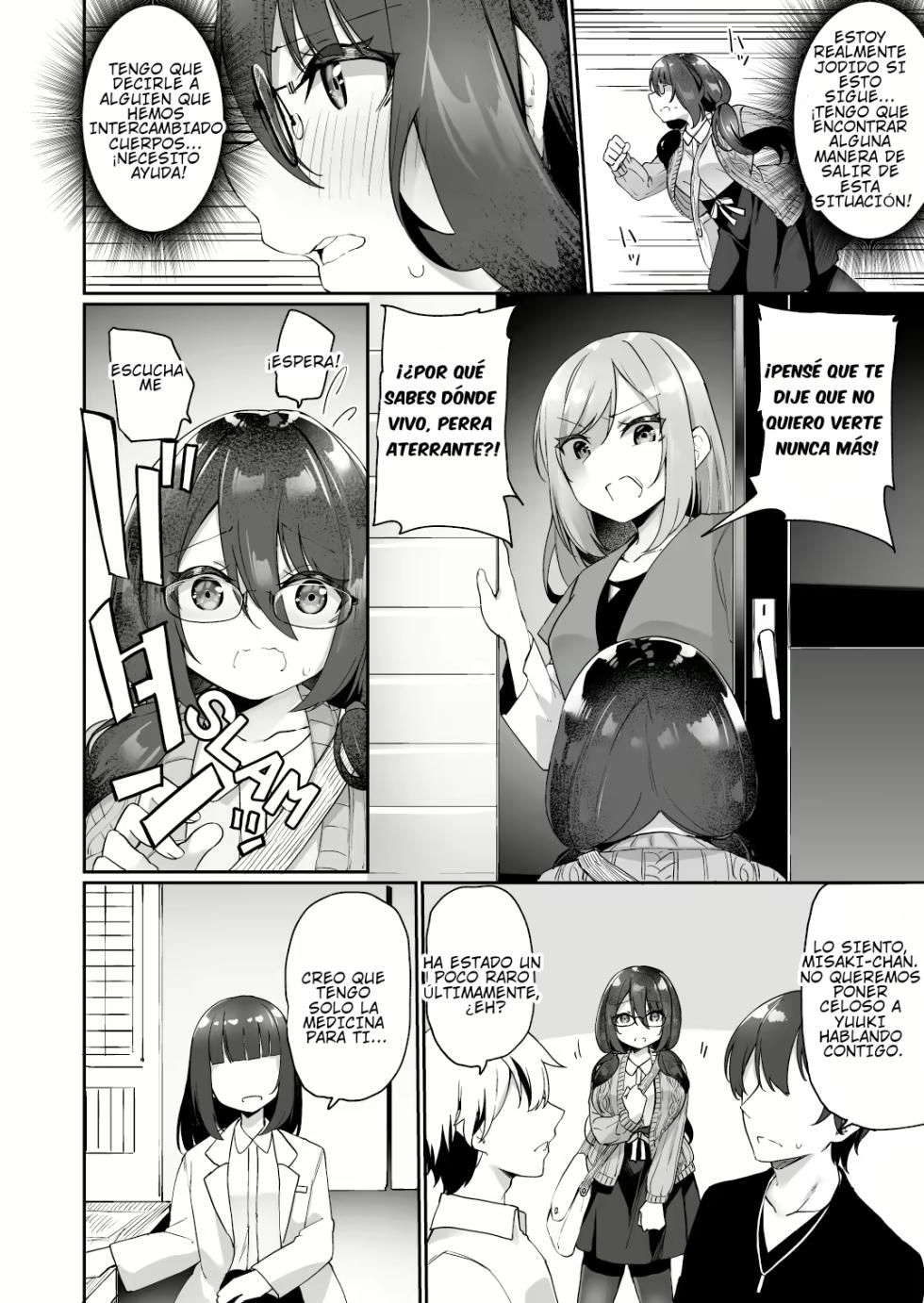 [Amuai Okashi Seisakusho (Kanmuri)] Boku no Koe o Kiku dake de Hatsujou Shichau Yandere Kyonyuu Kouhai ni Karada o Irekaerarete Shimatta! [Spanish] [TF SCANS] - Page 27