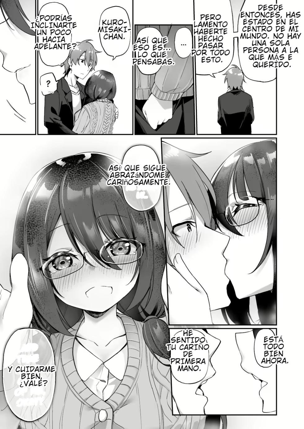 [Amuai Okashi Seisakusho (Kanmuri)] Boku no Koe o Kiku dake de Hatsujou Shichau Yandere Kyonyuu Kouhai ni Karada o Irekaerarete Shimatta! [Spanish] [TF SCANS] - Page 34