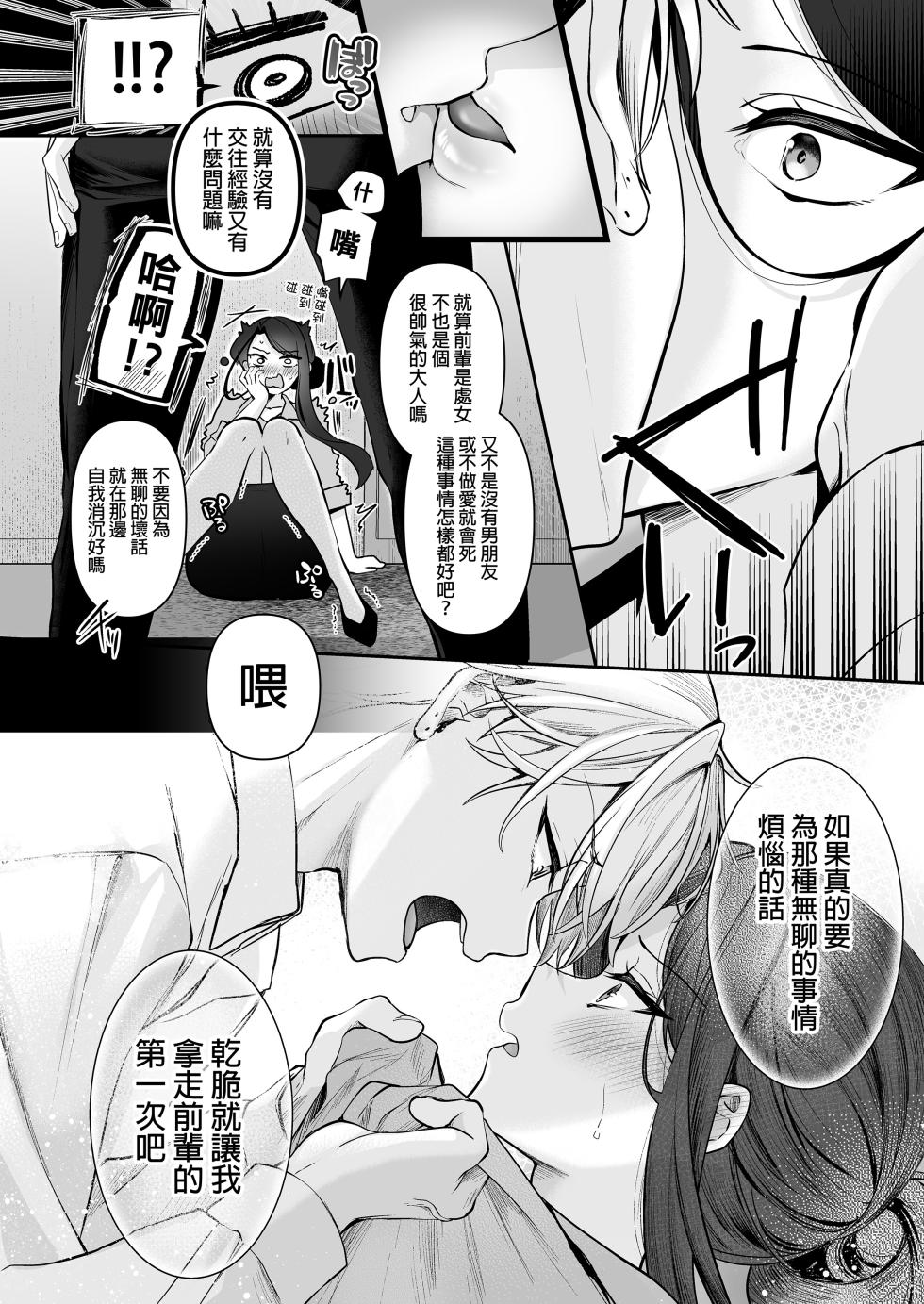 [Maro Chaan (Yuna Maro)] Deka Onna Joushi to Moto Chara Otoko no Kouhai-kun #1｜高個女上司與前輕浮男後輩 1 [Chinese] [Decensored] [Digital] - Page 21