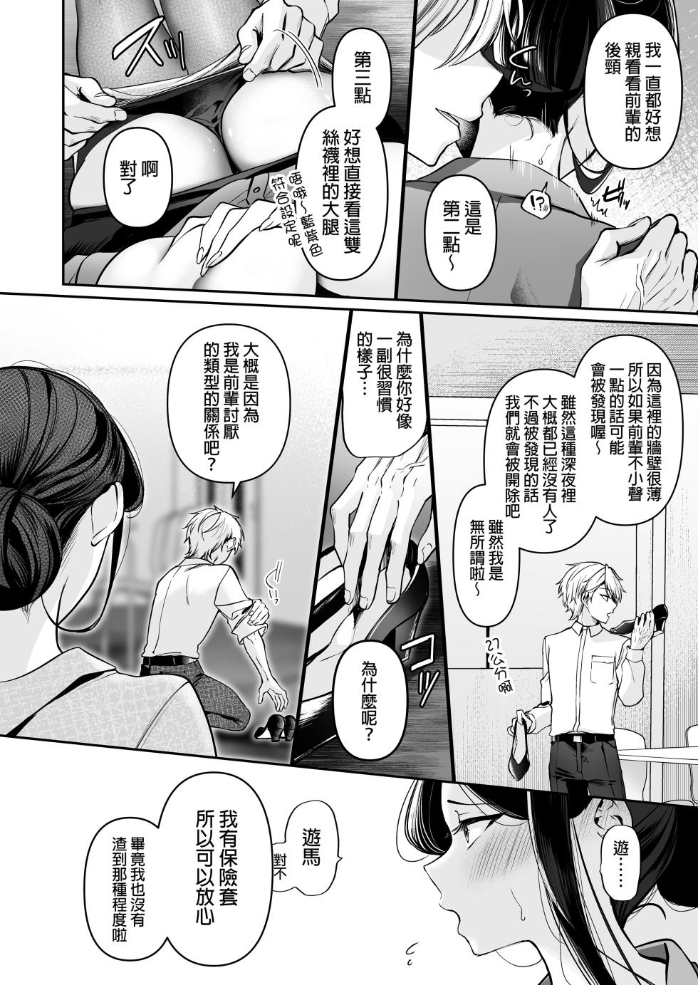 [Maro Chaan (Yuna Maro)] Deka Onna Joushi to Moto Chara Otoko no Kouhai-kun #1｜高個女上司與前輕浮男後輩 1 [Chinese] [Decensored] [Digital] - Page 25