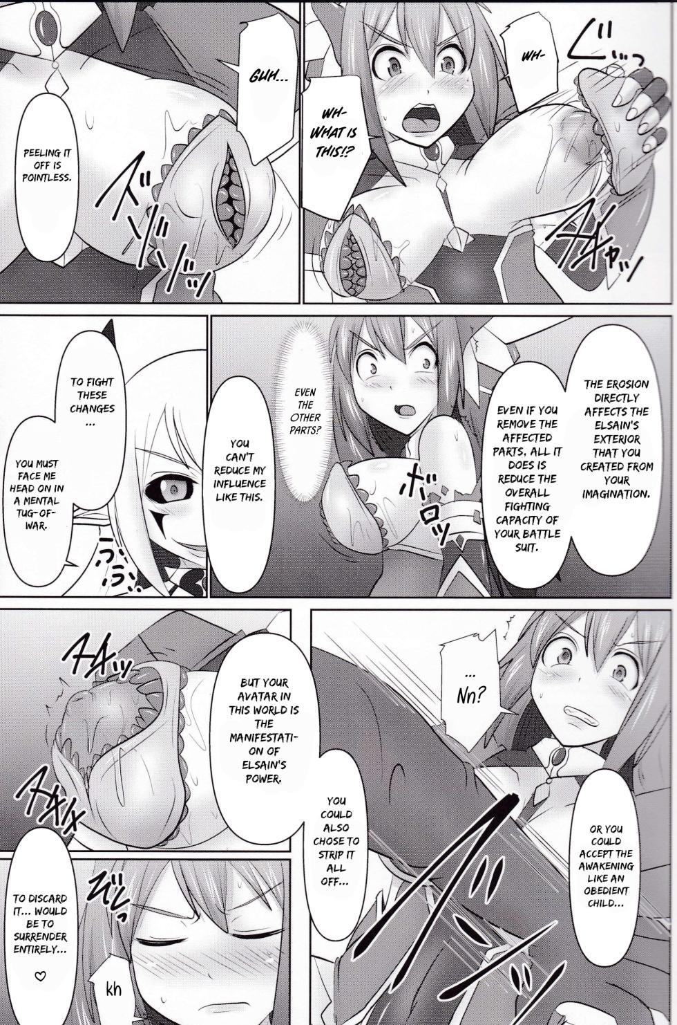 (C92) [FONETRASON (Ryutou Orisu)] Raygis Valicess Elsain "Daimaseibo Tokuin Henrin" | Raygis Valicess Elsain "The Awakening of the Great Demonic Broodmother" [English] [FallenMoon] - Page 13