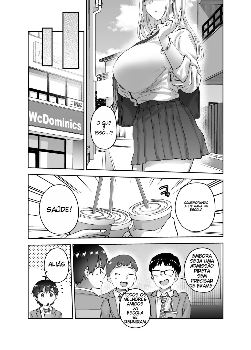 [Hanamaru Suke-san (Nuki Uron)] Jimoto no Dekai Gal [Portuguese-BR] - Page 7