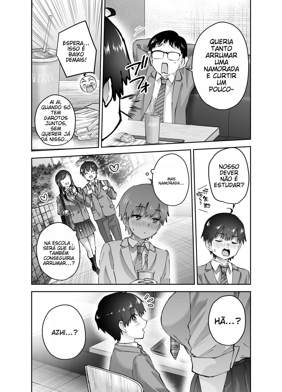 [Hanamaru Suke-san (Nuki Uron)] Jimoto no Dekai Gal [Portuguese-BR] - Page 8