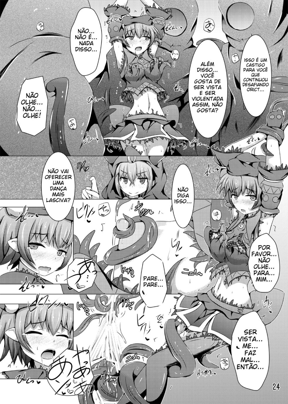 [Kudarizaka Guardrail (Shiraso)] Karen Kishou Quarta Ametus #9 [Digital] [Portuguese-BR] (TR-259) - Page 23