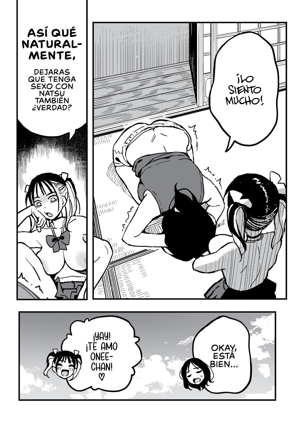 [Surumenium (Taniguchi Daisuke)] Kanojo no Imouto o Sexfriend ni Shita Hanashi | Follamigos con la Hermana de su Novia [Spanish] [A Crazy Pervert] [Uncensored] [Digital] - Page 34