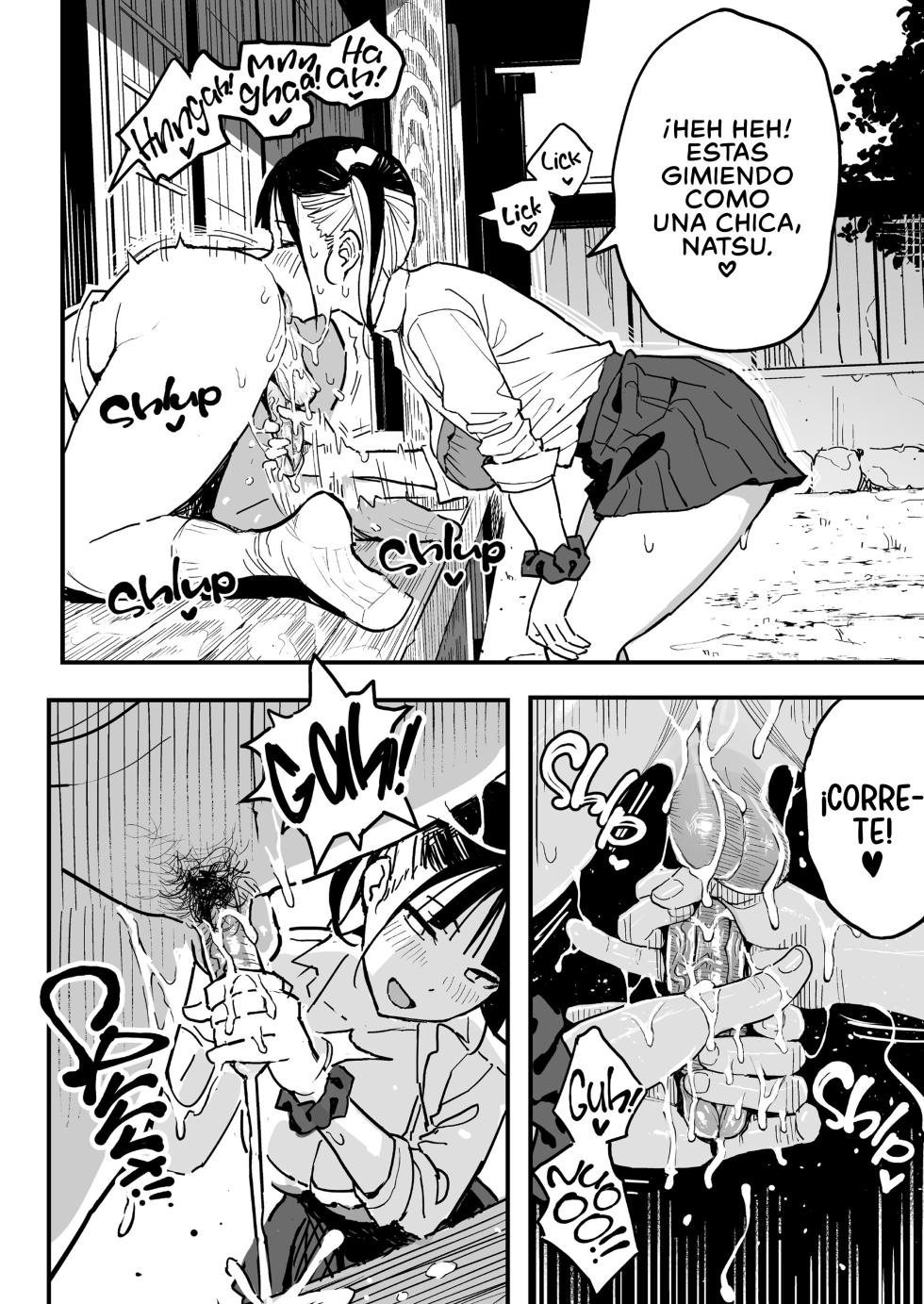 [Surumenium (Taniguchi Daisuke)] Kanojo no Imouto o Sexfriend ni Shita Hanashi | Follamigos con la Hermana de su Novia [Spanish] [A Crazy Pervert] [Uncensored] [Digital] - Page 38