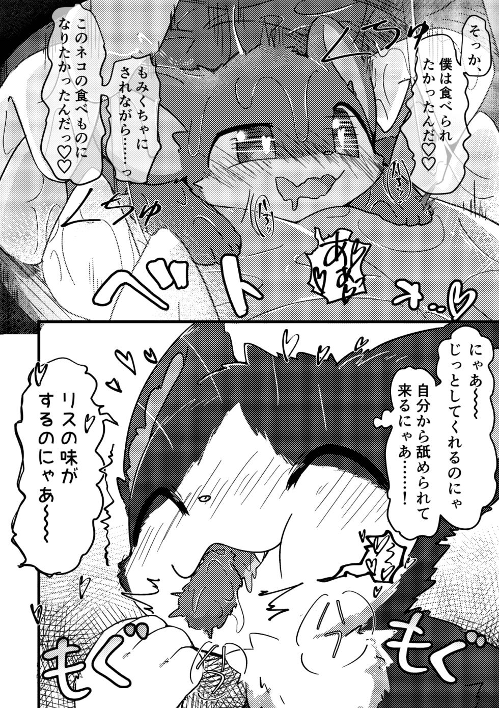 (Kemoket 13) [Funyua] Risu ga Neko ni Taberaretai! [Digital] - Page 23