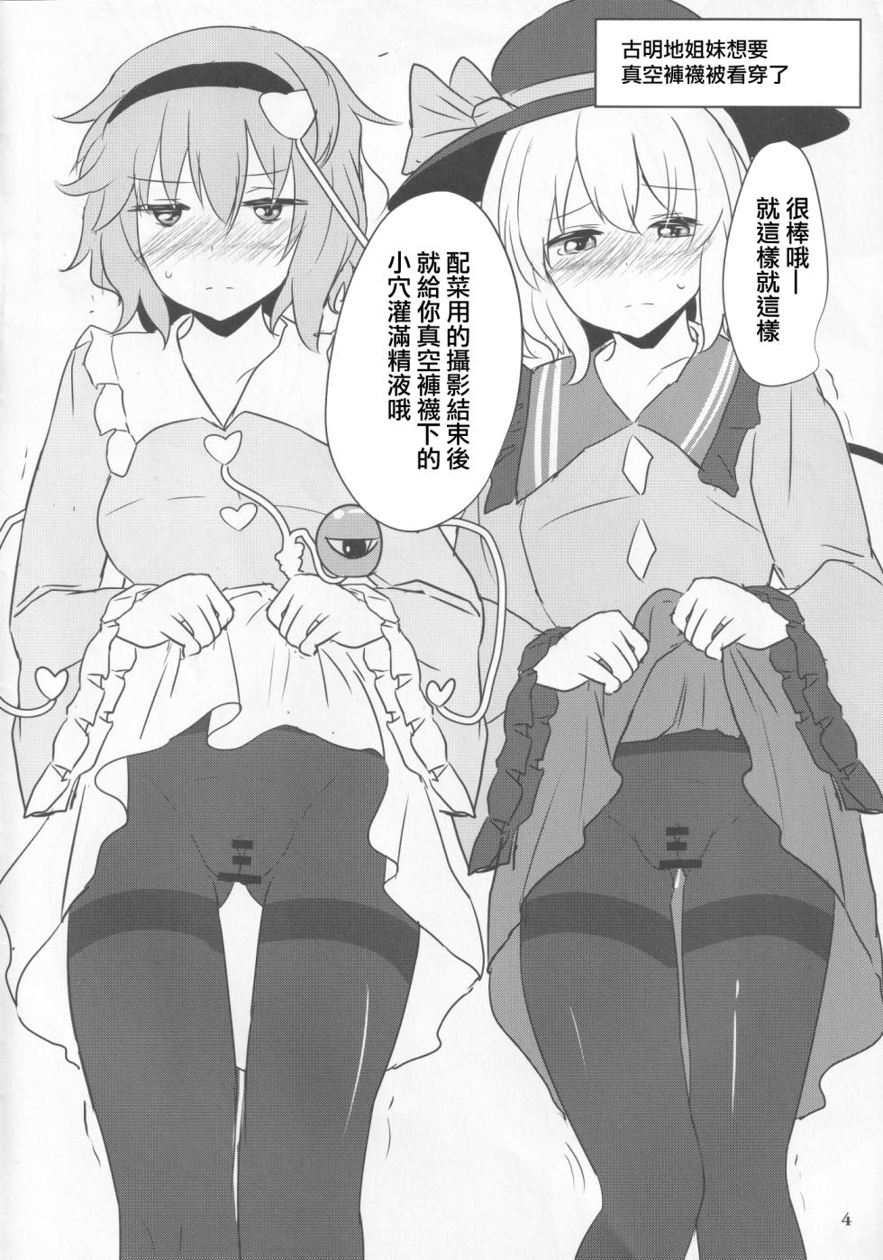 (Kouroumu 11) [Hakuginmokusei (Poshi)] Ero Neta Rakugaki Tsumeawase | 色情段子小合集 (Touhou Project)[Chinese] [明稿昨拖漢化組] - Page 5