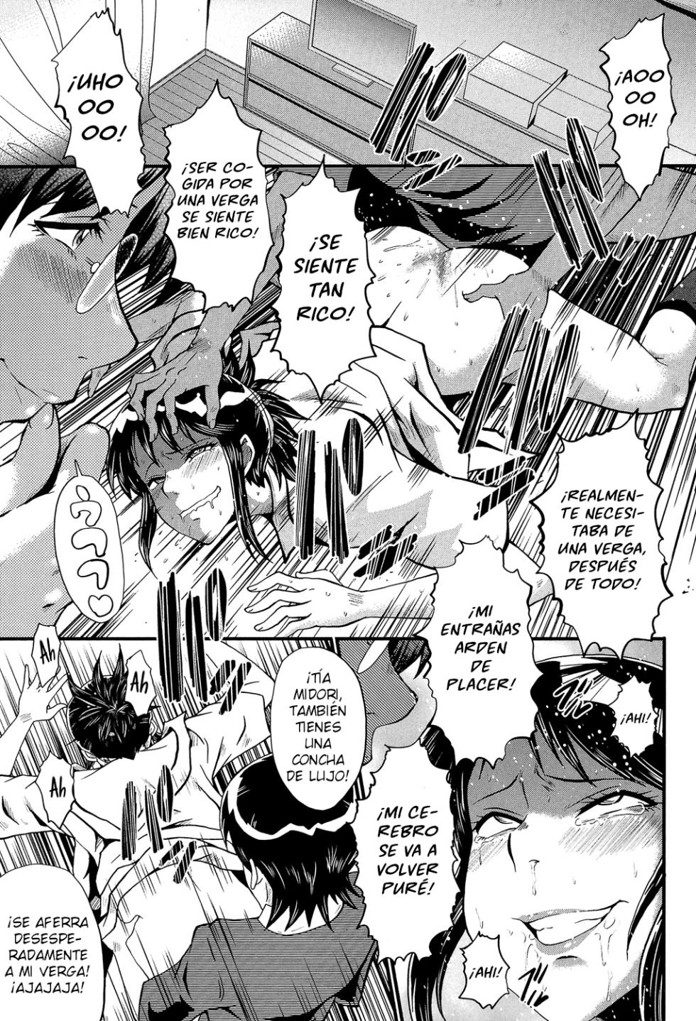 [SINK] Haha wa Buzama ni Koshi o Furu ~Gogo no Seibo-tachi~ Capítulo 4 [Digital] [Spanish] - Page 15