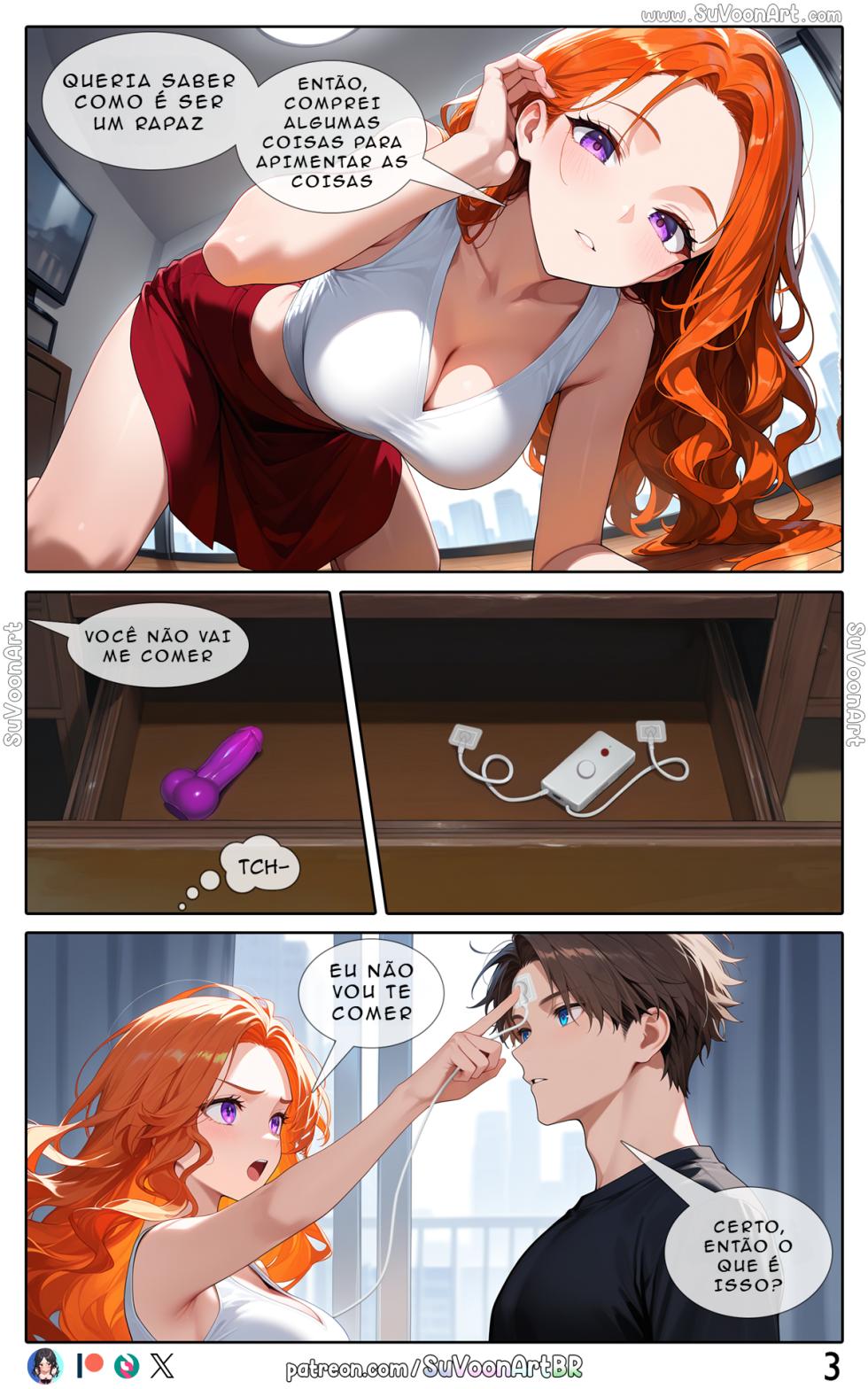 The Other Side Capítulo 1 [Portuguese-BR] [BLACKSUB] [AI Generated] - Page 4