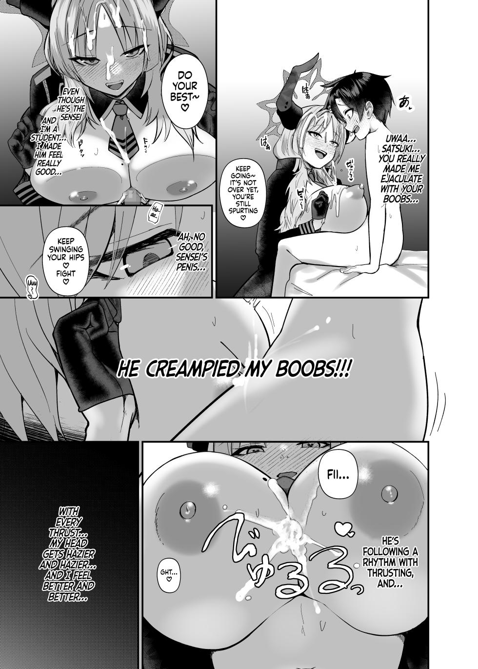 [Awa no Chikara (Kibouou Soap)] Sensei wa Dandan Seitsuu shitaku naa ~ru ♡ | Sensei... Relax... You’re Gonna Ejaculate... Over and Over Again… (Blue Archive) [English] [Tabunne Scans] [Digital] - Page 23