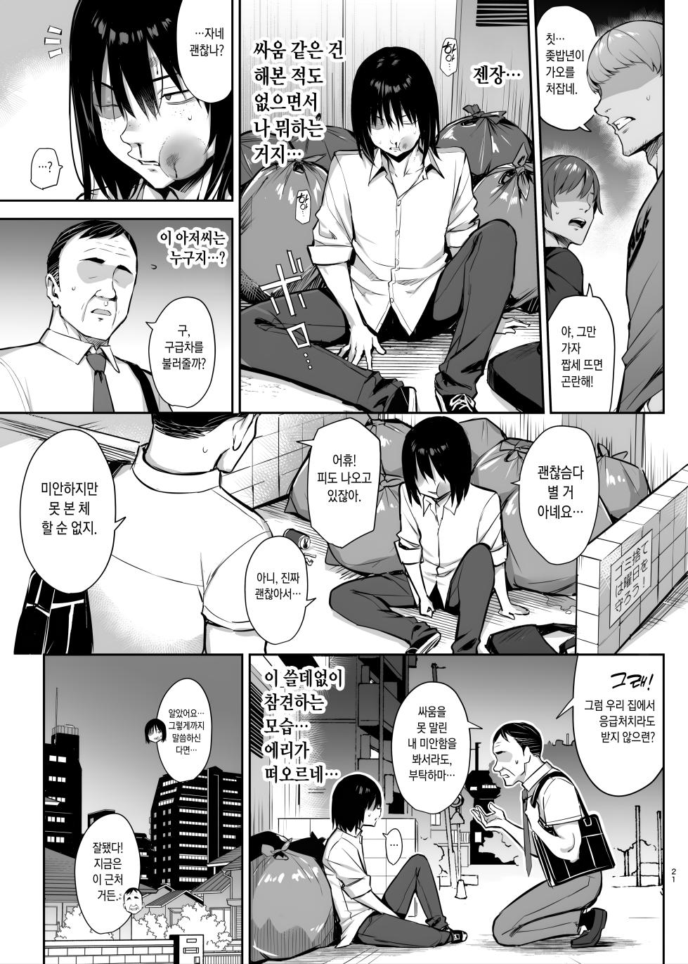 [Ichibocchi (Ichinomiya Yuu)] Zutto Suki datta Kyonyuu Osananajimi ga Furyou-tachi ni Moteasobareta Nanukakan Sonogo | 줄곧 좋아했던 거유 소꿉친구가 양아치들한테 희롱당한 7일간 그 후 [Korean] - Page 22