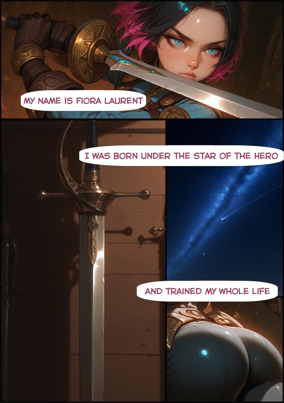 [Pirate Wind Cat] Fiora Leveling [AI Generated] [Ongoing] - Page 3