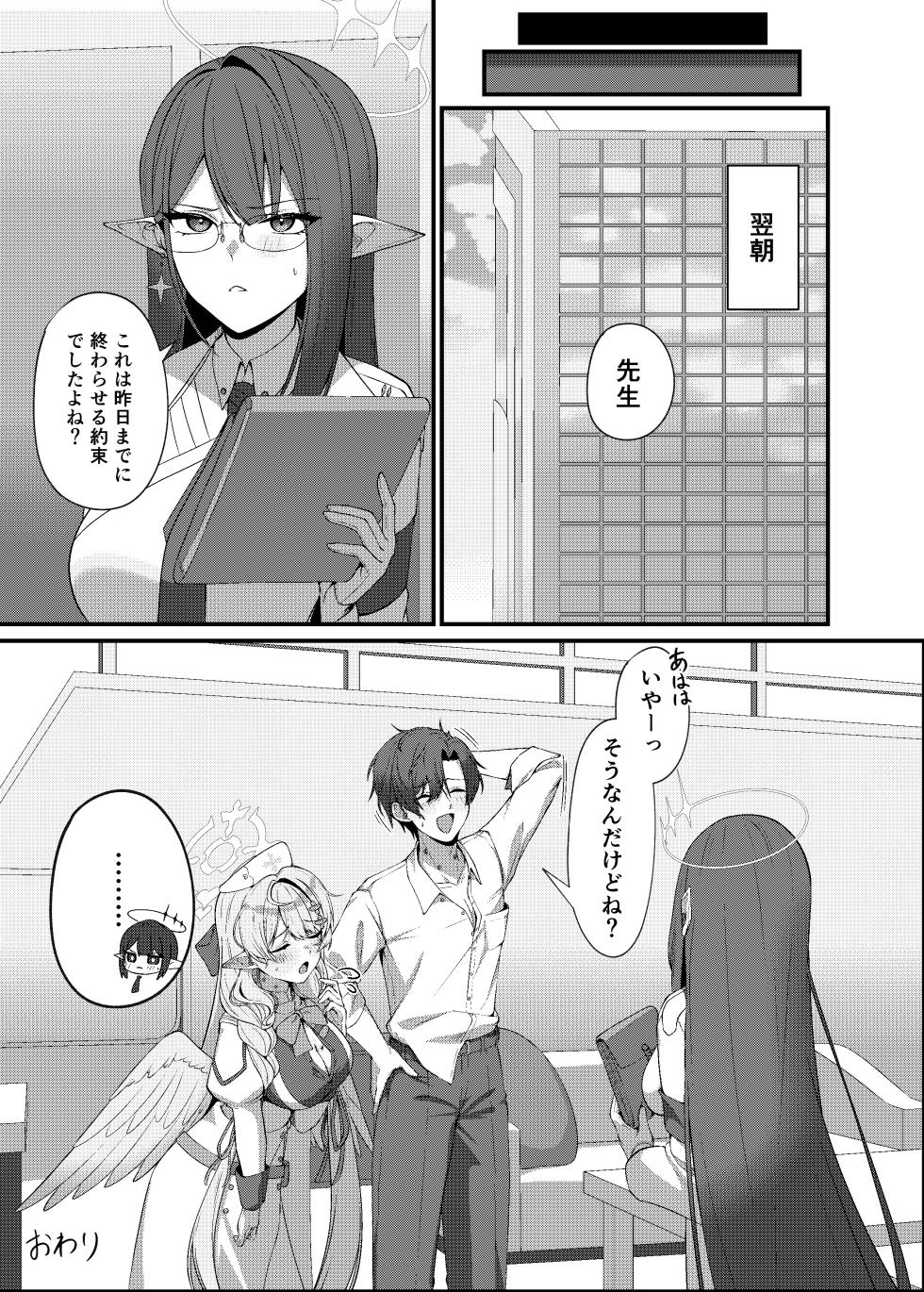 [Mendako Suizokukan (Oruka)] Sensei ni Kyuugo no Te o! (Blue Archive) [Digital] - Page 37