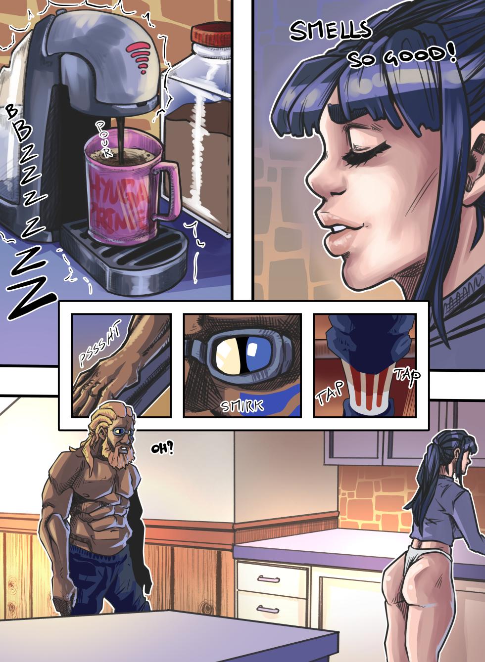 Hinata stays home alone - Page 3