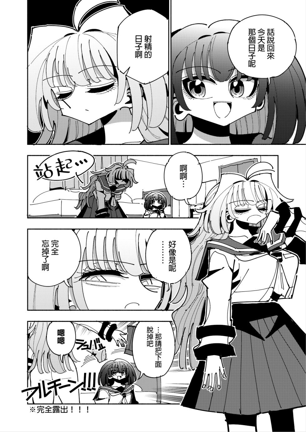 [7 Colored LED (Nekonso)] Shizuku to Shiori 3 -Watashi Futanari Hentai, Masochist-[Chinese] [沒有漢化](Ongoing) - Page 38