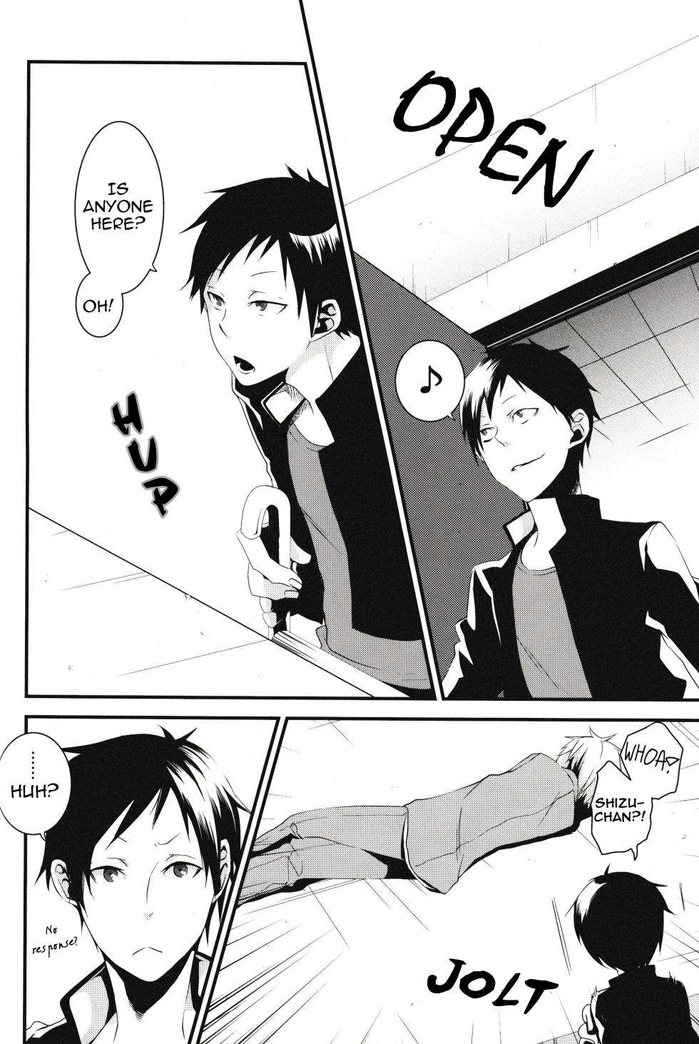 [Spider-Cage Ashiya] 0.5 Seconds Before Sleeping Beauty Wakes Up – Durarara!! dj [Eng] {KCK-Amateur Scans} - Page 4